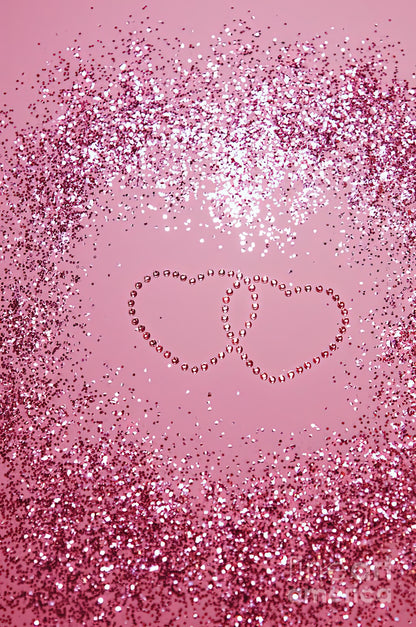 Sparkling Hearts Art Print | Premium Fine Art Print | RedKalion