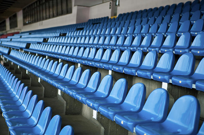 Stadium Seats Art Print | Museum-Quality Fine Art Print | RedKalion
