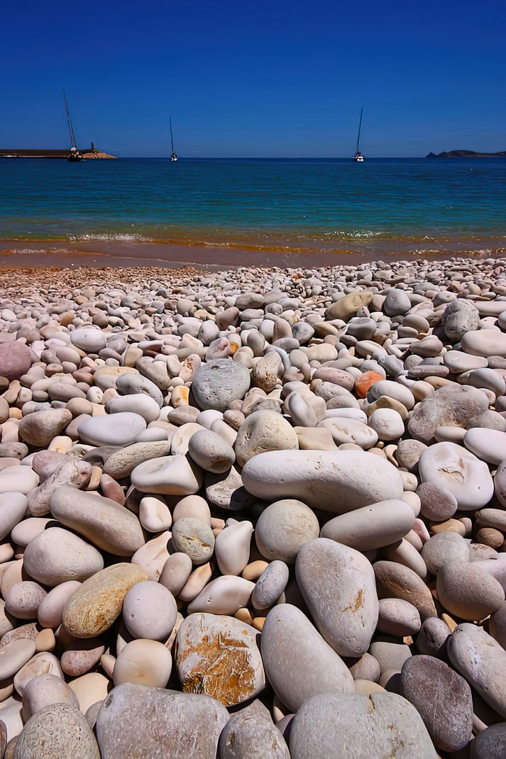 Stoney Beach Art Print | Fine Art Print | RedKalion