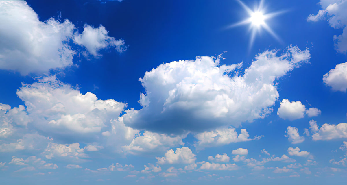 Sun and Clouds Fine Art Print | RedKalion