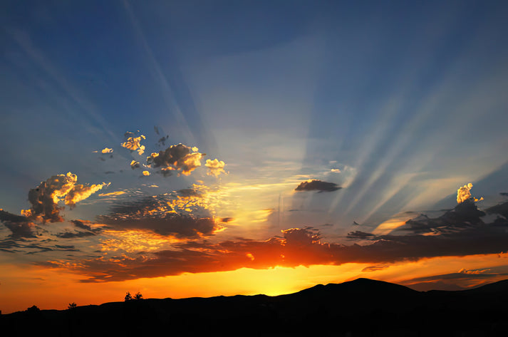 Sunset Rays Fine Art Print | RedKalion