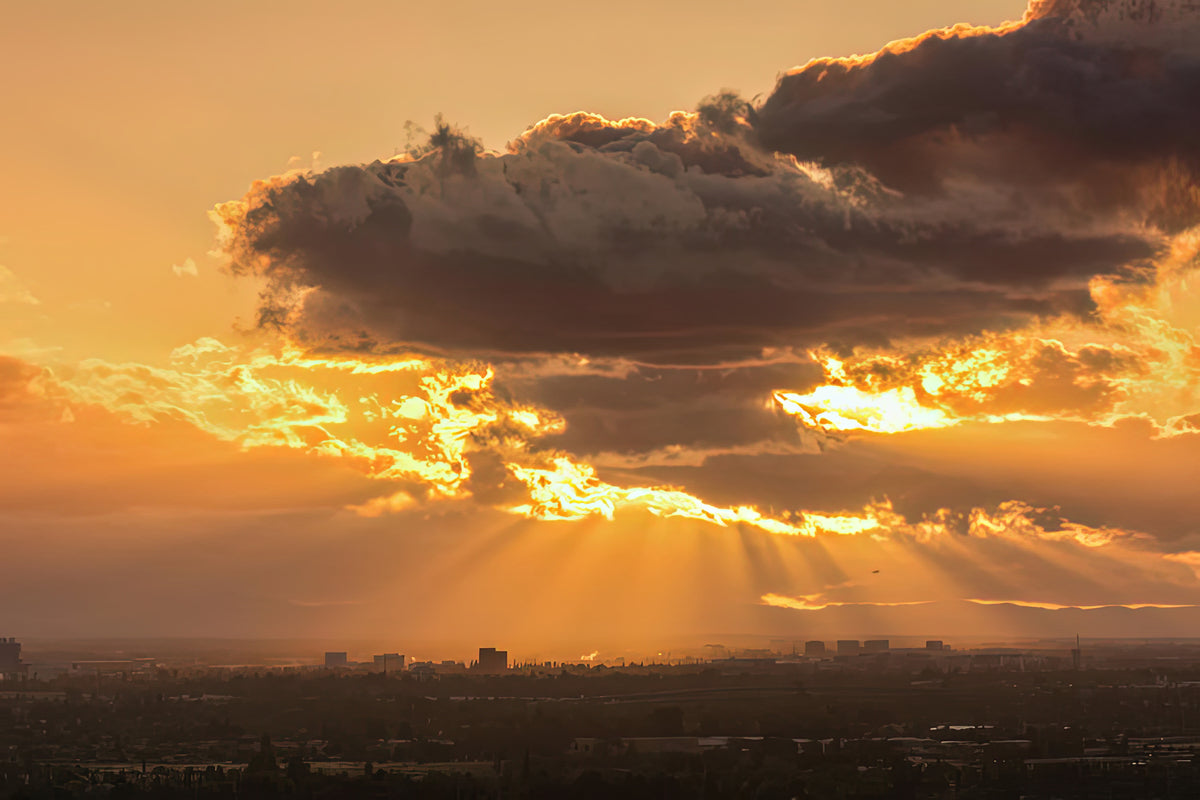 Sunset San Jose Art Print | Premium Fine Art Print | RedKalion