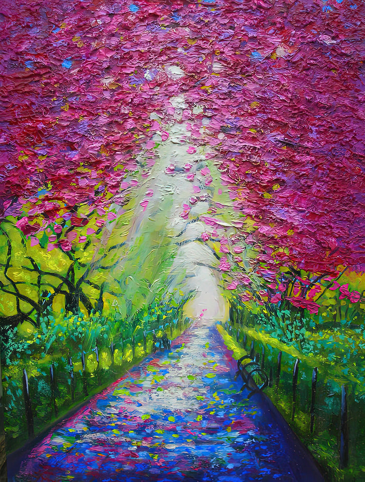 Susi Franco Art Print: NYC Spring In Central Park | RedKalion
