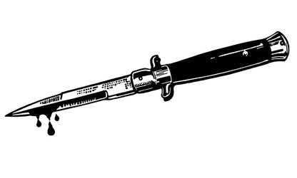 Switchblade Drawing Art Print | Premium Fine Art Print | RedKalion