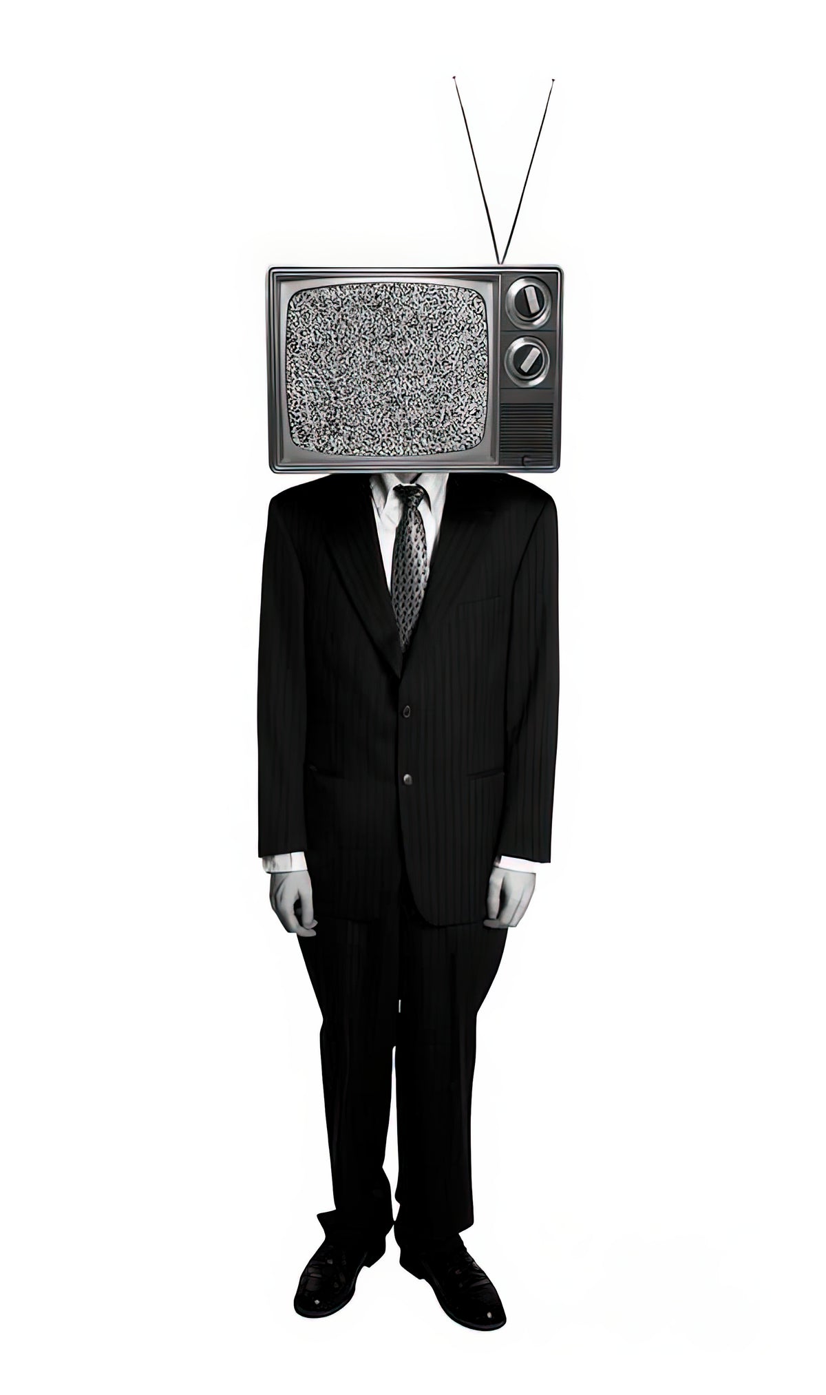 TV Head Art Print | Surrealist Fine Art Print | RedKalion