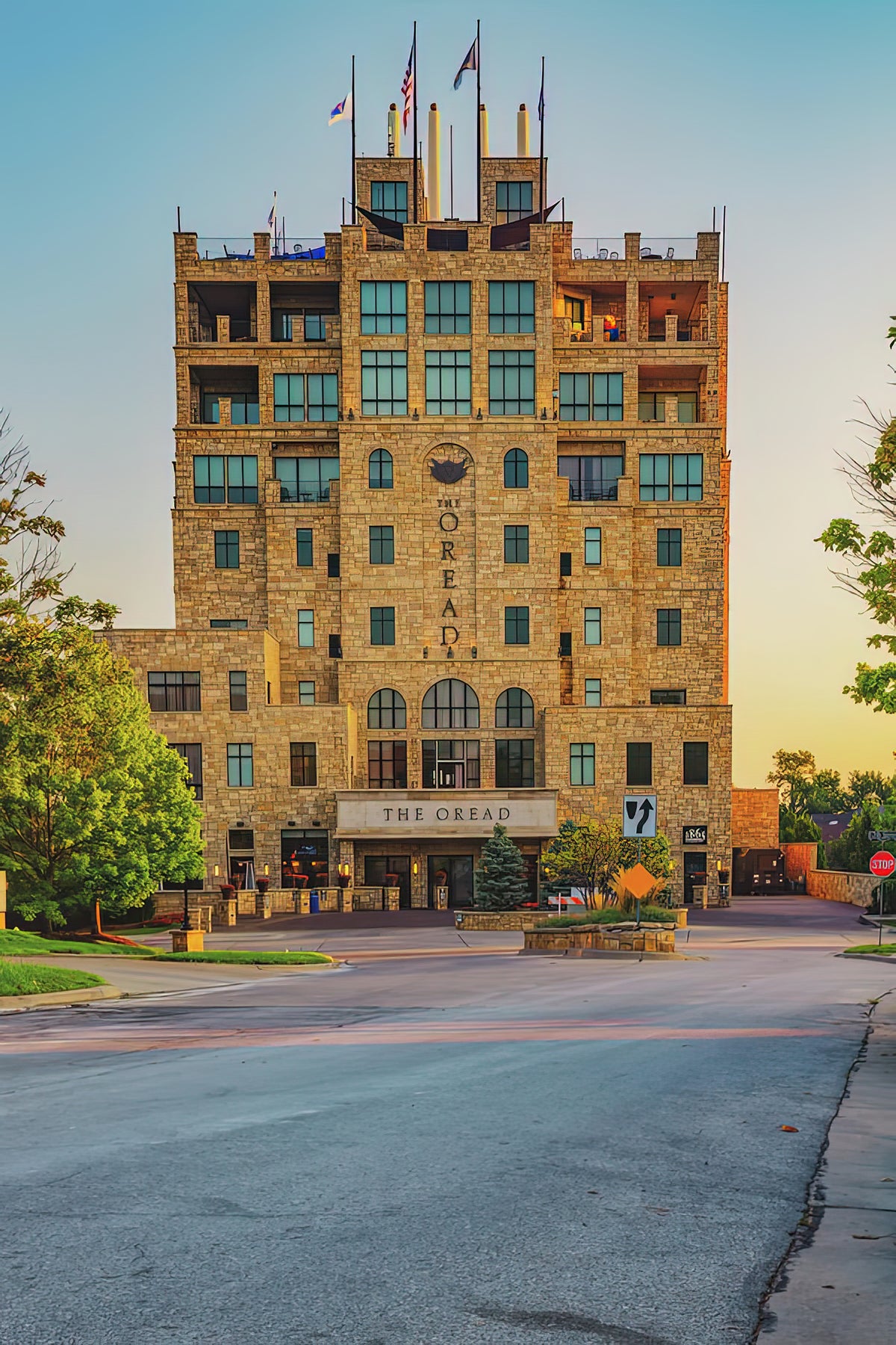 The Oread Hotel Lawrence KS Fine Art Print | RedKalion