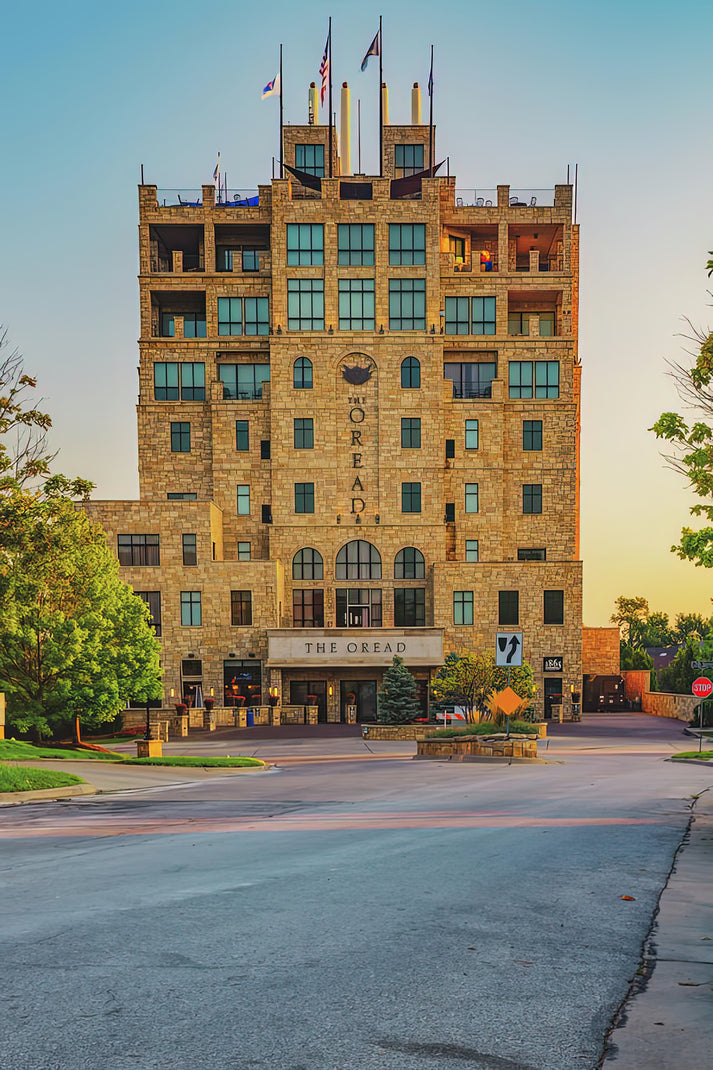 The Oread Hotel Lawrence KS Fine Art Print | RedKalion
