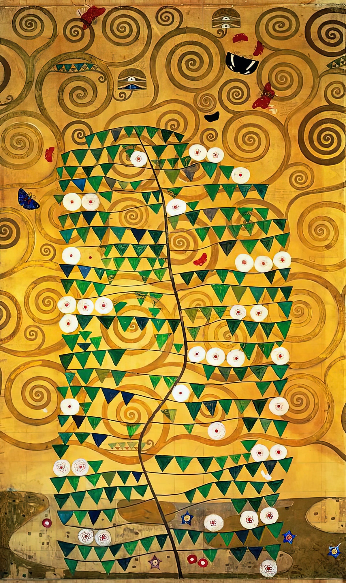 Tree of Life Art Print by Gustav Klimt | RedKalion