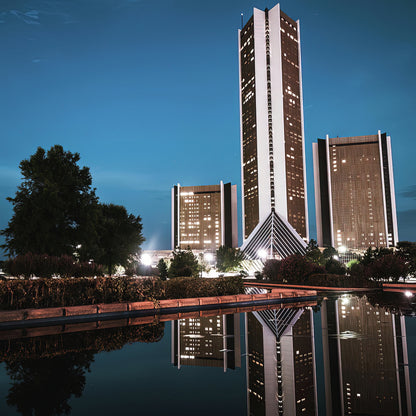 Tulsa CityPlex Towers Art Print | Fine Art Print | RedKalion