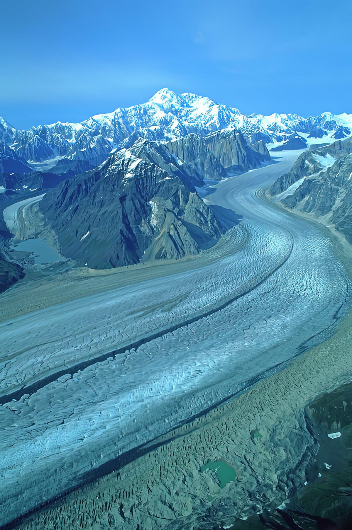 View from the Top of Mount McKinley Denali Art Print | RedKalion