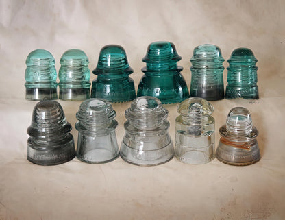 Vintage Glass Insulators Art Print | Premium Fine Art Print | RedKalion