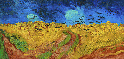 Wheatfield with Crows Art Print | Van Gogh Fine Art Print | RedKalion