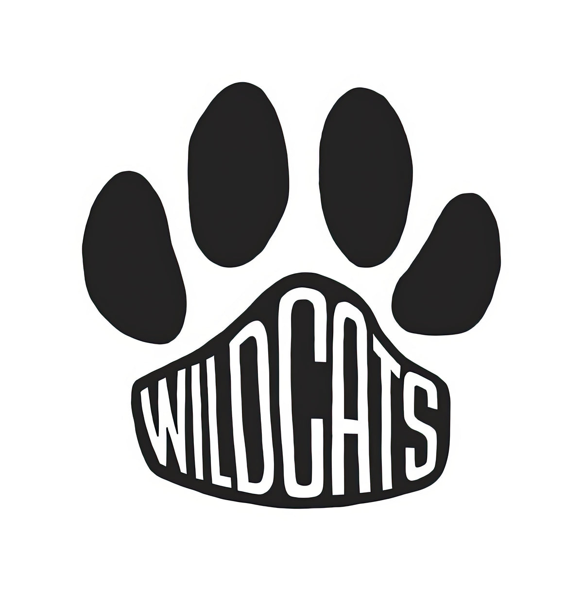 Wildcat Paw Print #1 Fine Art Print | RedKalion