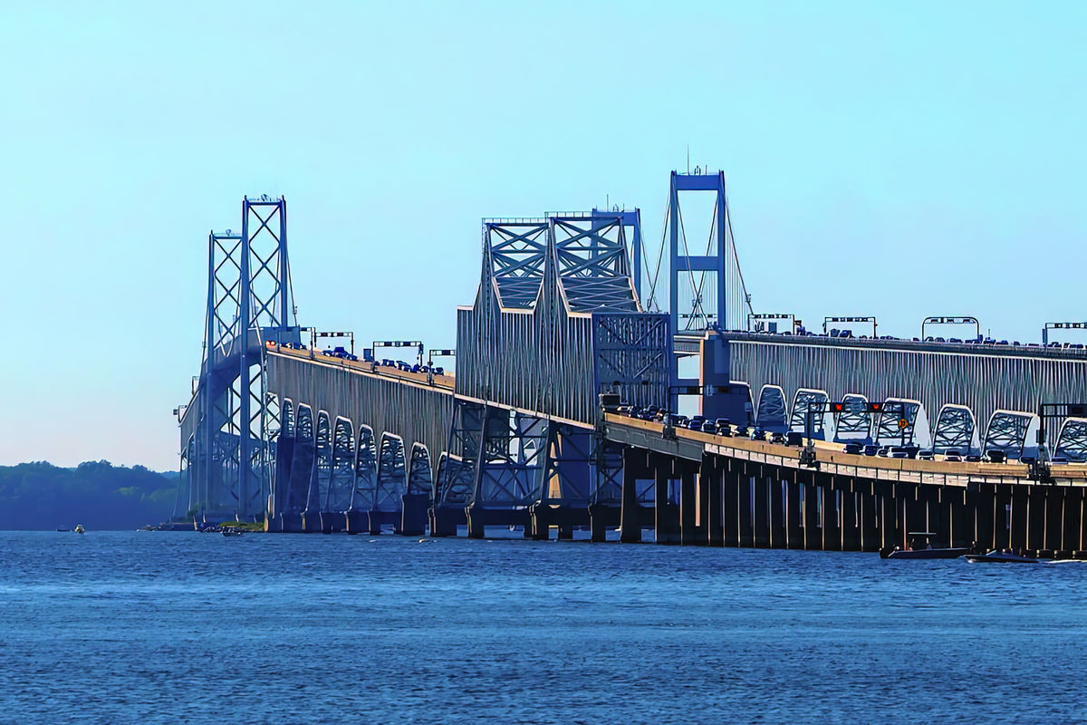 William Preston Lane Jr Memorial Bridge Art Print | Fine Art Print | RedKalion