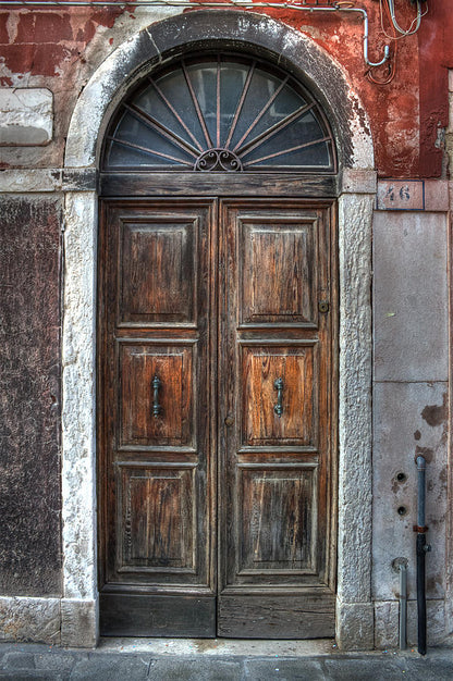 Wooden Door Old Art Print | Museum-Quality Fine Art Print | RedKalion
