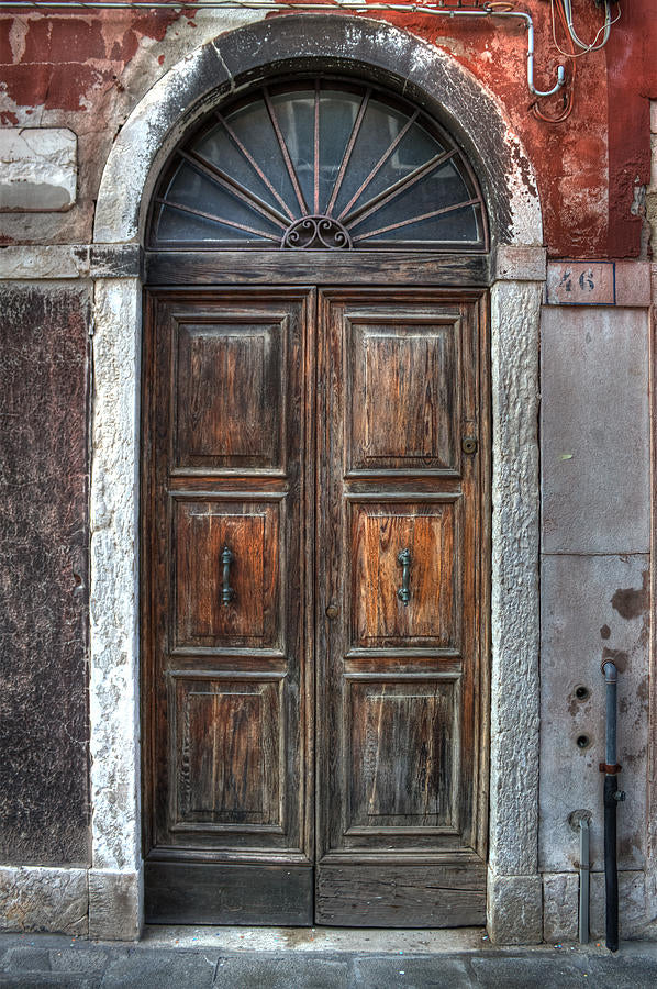 Wooden Door Old Art Print | Museum-Quality Fine Art Print | RedKalion