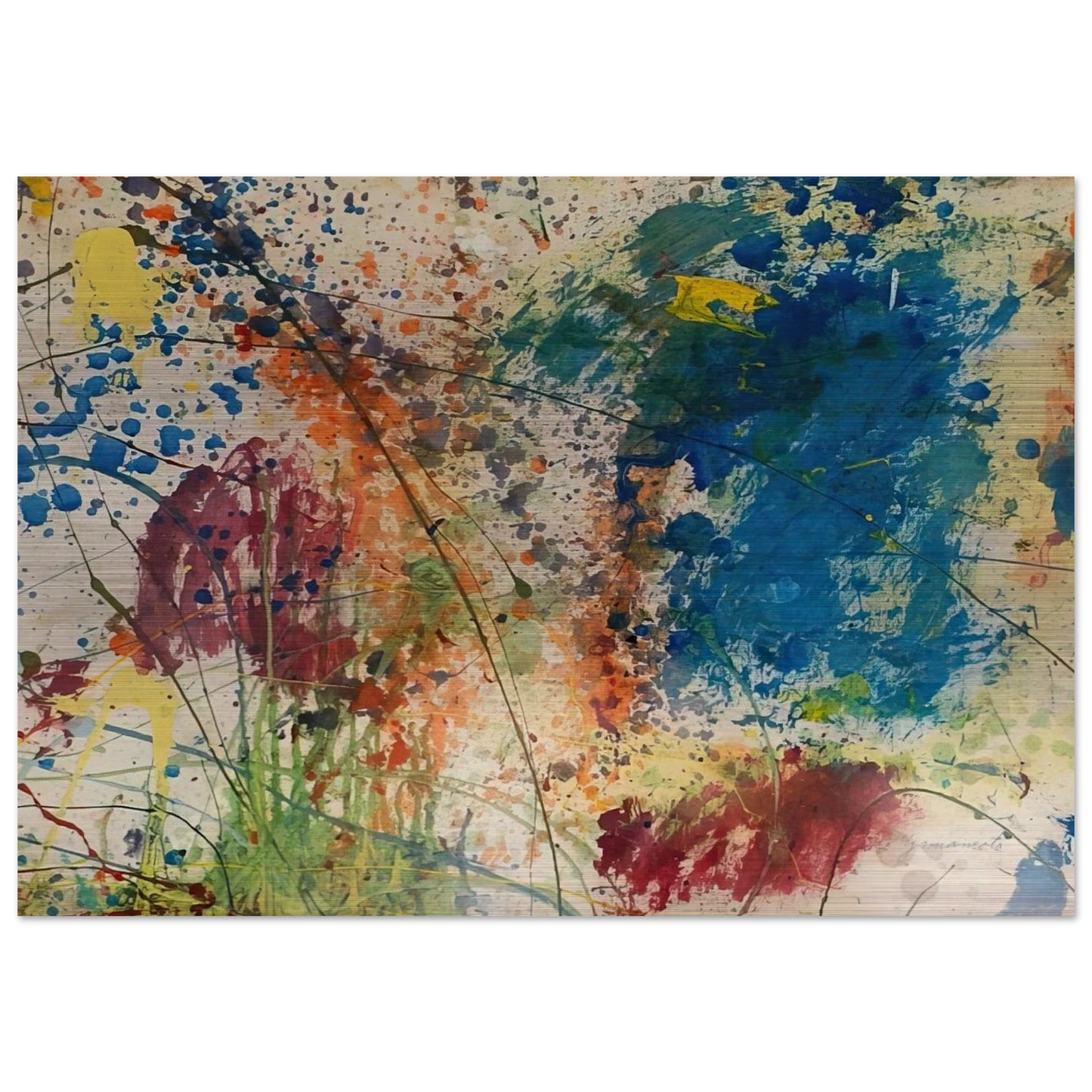 UNTITLED 1974 - Taro Yamamoto Brushed Aluminum Print - 70x100 cm / 28x40 inches | Taro Yamamoto Aluminum Print | Taro Yamamoto Prints