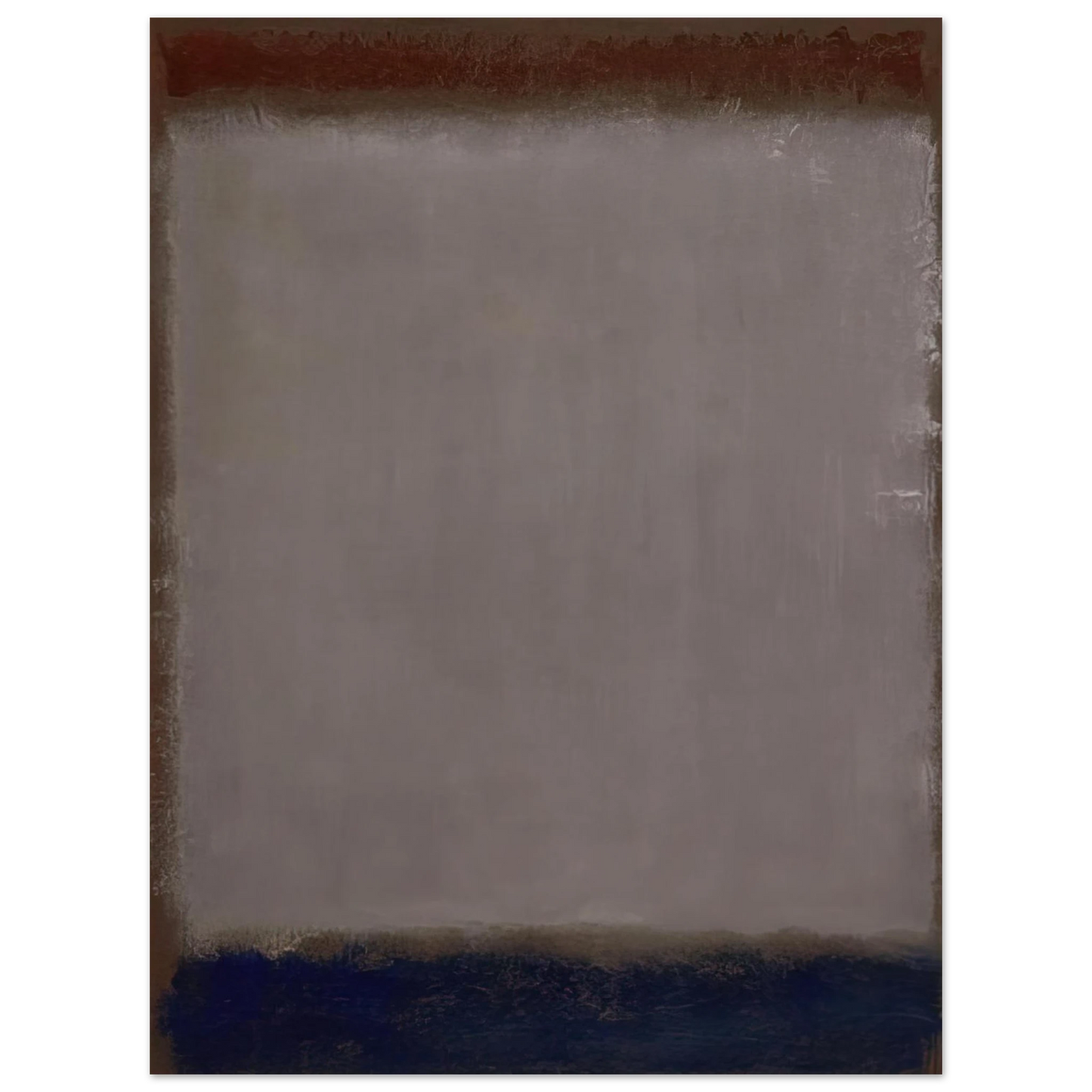 Mark Rothko - Lavender and Mulberry - 1959 Wall Art - 30x40 cm / 12x16 inches - Premium Wooden Framed Poster With Fine Art Paper-canvas - Wood frame