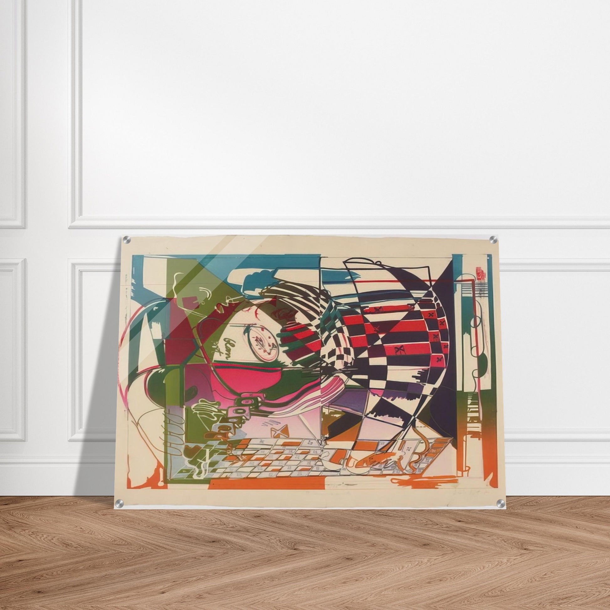 Double Somersault - 1972 - Dieter Roth Acrylic Print - 70x100 cm / 28x40″ inches