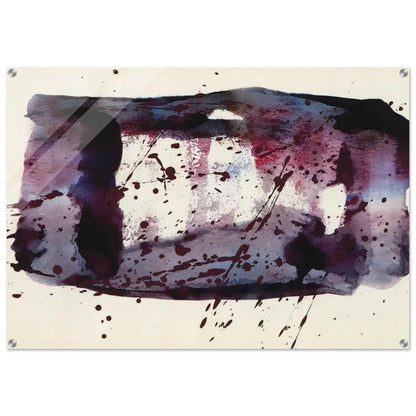 Untitled  SF76-176  - Sam Francis Acrylic Print - 70x100 cm / 28x40″ inches | Sam Francis Wall Art | Sam Francis Prints