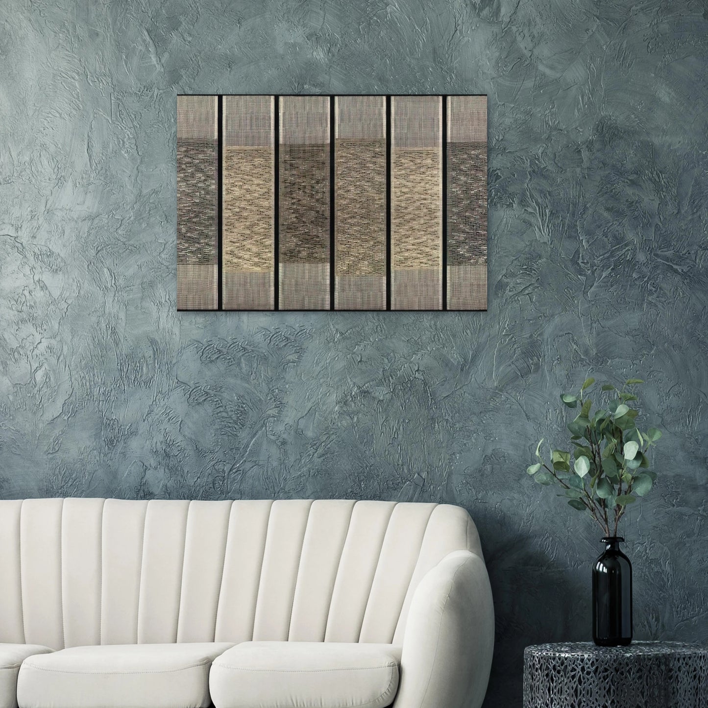 SIX PRAYERS 1965 - Anni Albers Brushed Aluminum Print - 70x100 cm / 28x40 inches | Anni Albers Aluminum Print | Anni Albers Prints
