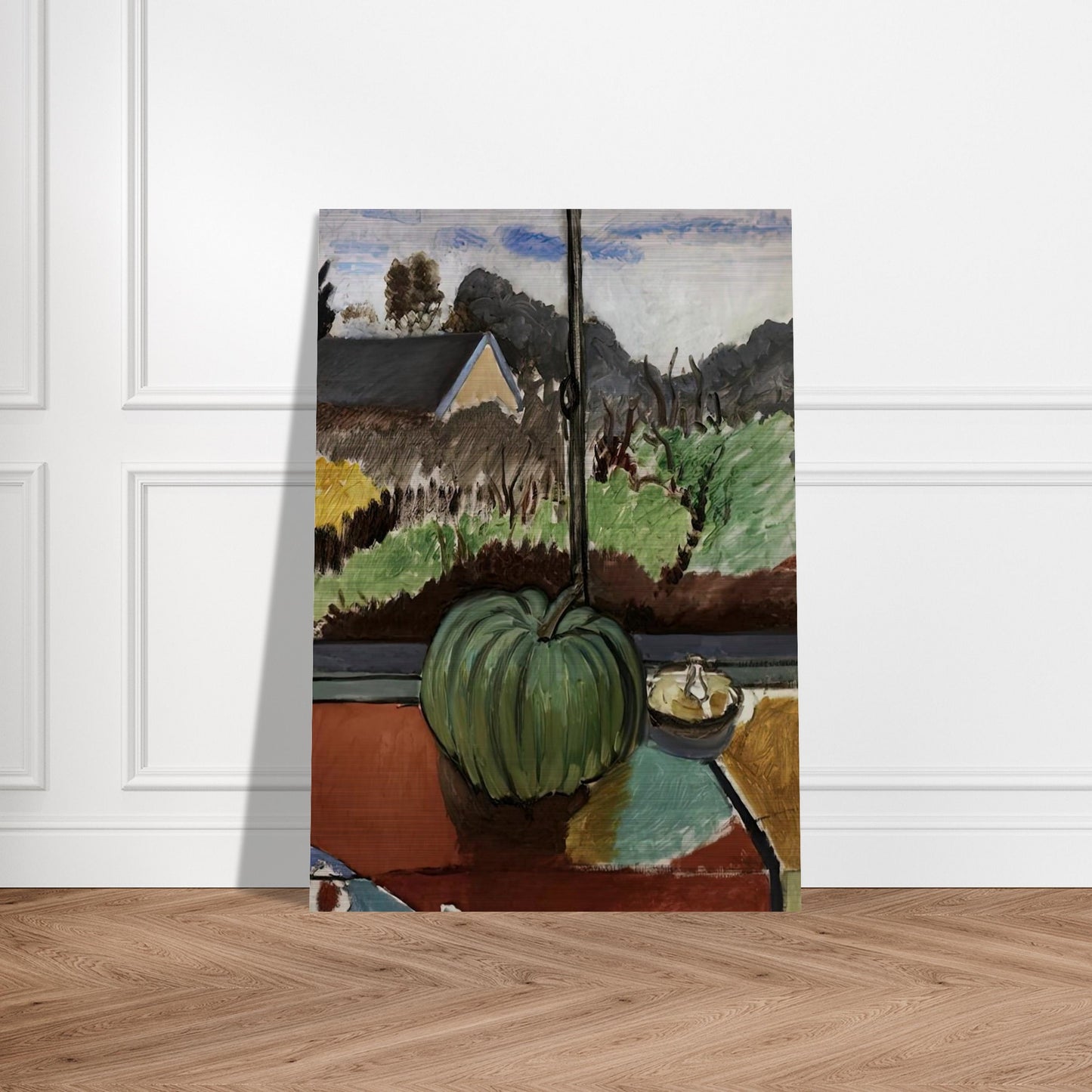 THE GREEN PUMPKIN 1916 - Henri Matisse Brushed Aluminum Print - 70x100 cm / 28x40 inches | Henri Matisse Aluminum Print | Henri Matisse Prints