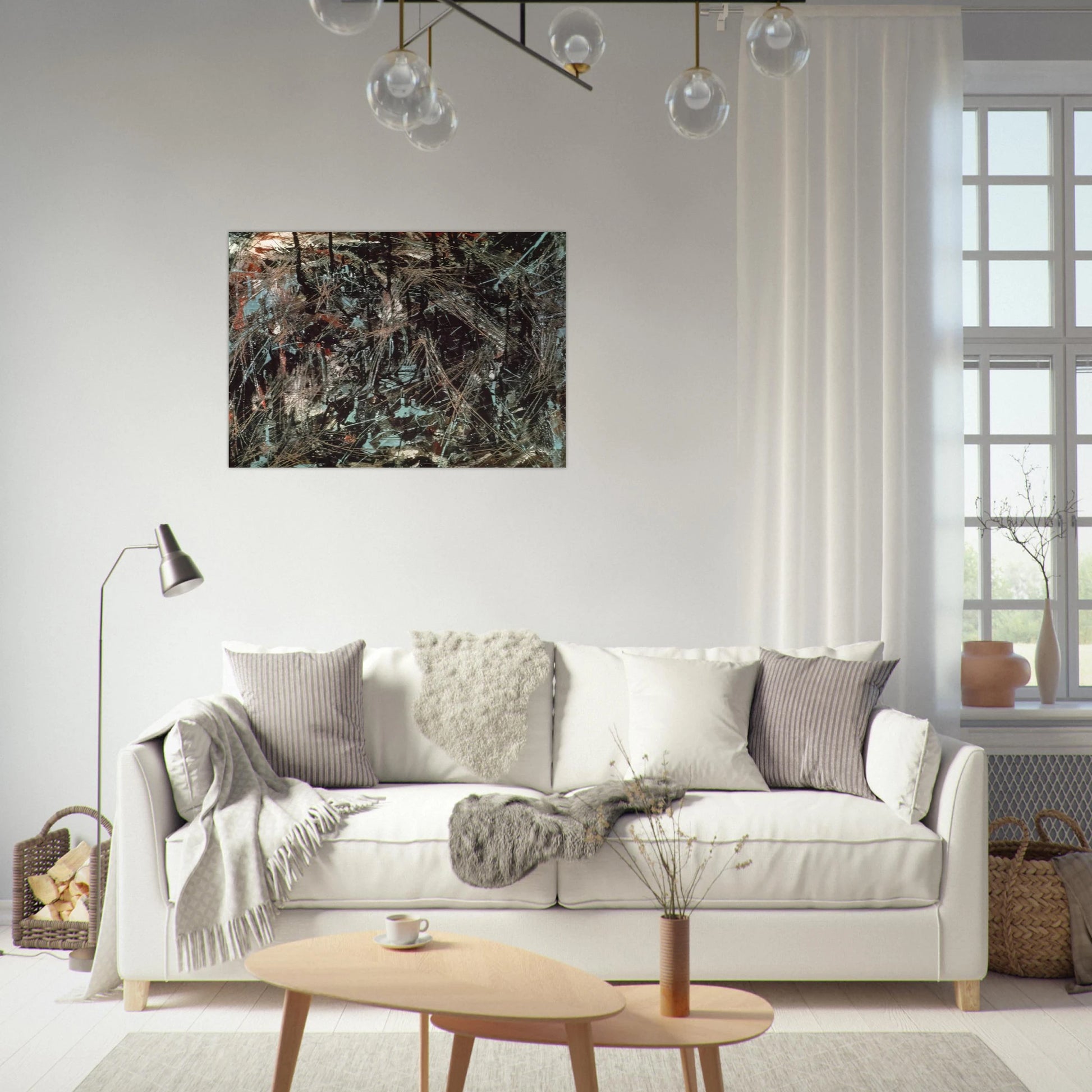 Virgin Forest - Marcel Barbeau Brushed Aluminum Print - 70x100 cm / 28x40 inches | Marcel Barbeau Aluminum Print | Marcel Barbeau Prints