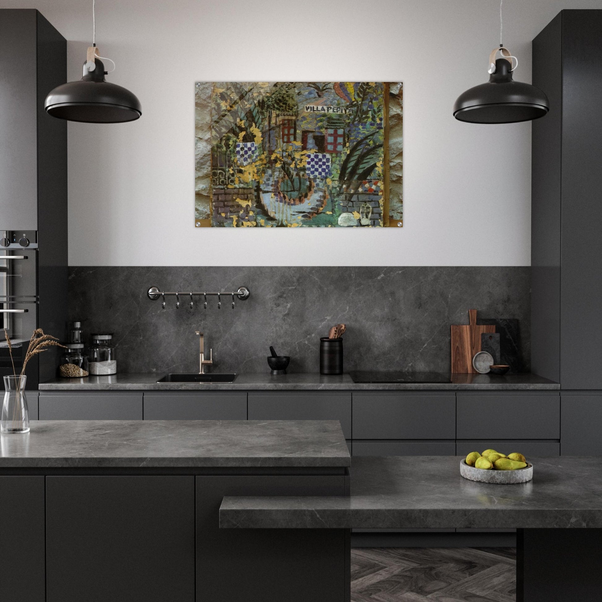 VILLA PEPITA - Salvador Dali Acrylic Print - 70x100 cm / 28x40″ inches