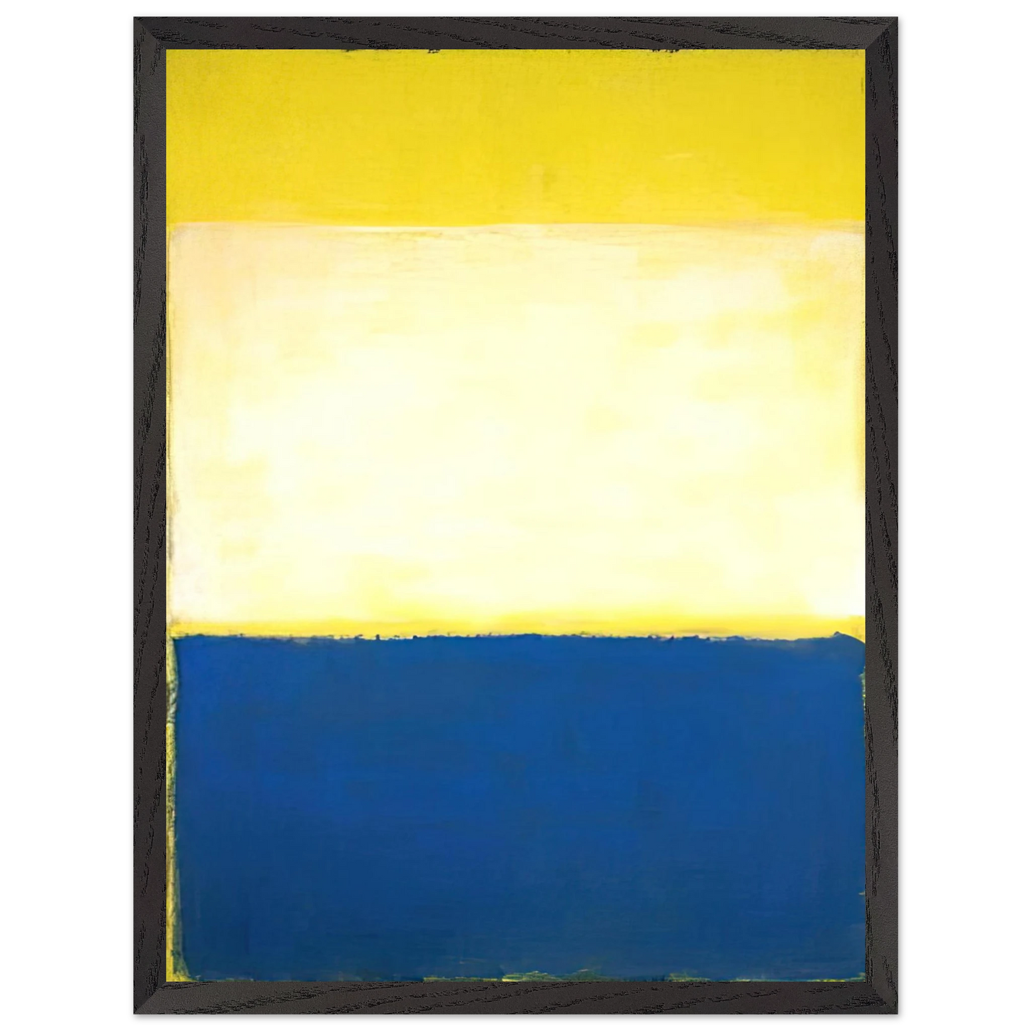 Mark Rothko - No. 6 Yellow, White, Blue Over Yellow on Gray - 1954 Wall Art - 30x40 cm / 12x16 inches - Fine Art Poster-canvas - -