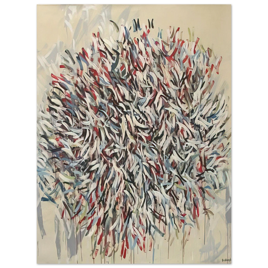 Robert Goodnough - Abstract 2 - 1982  75x100 cm / 30x40inches Fine Art Poster