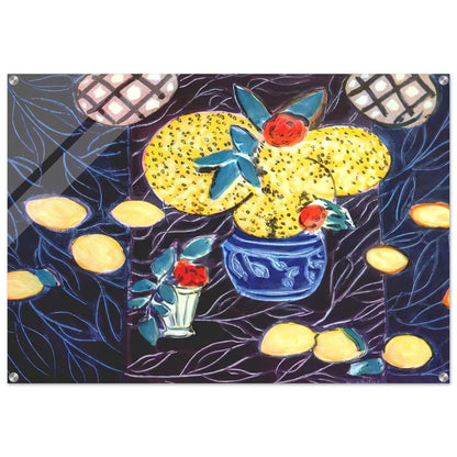 LEMONS AND MIMOSA 1944 - Henri Matisse Acrylic Print - 70x100 cm / 28x40″ inches