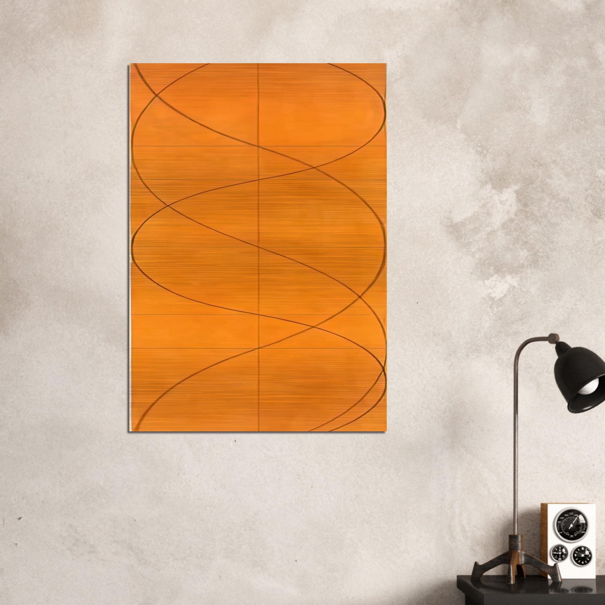 COLUMN PAINTING 16 2004 - Robert Mangold Brushed Aluminum Print - 70x100 cm / 28x40 inches | Robert Mangold Aluminum Print | Robert Mangold Prints