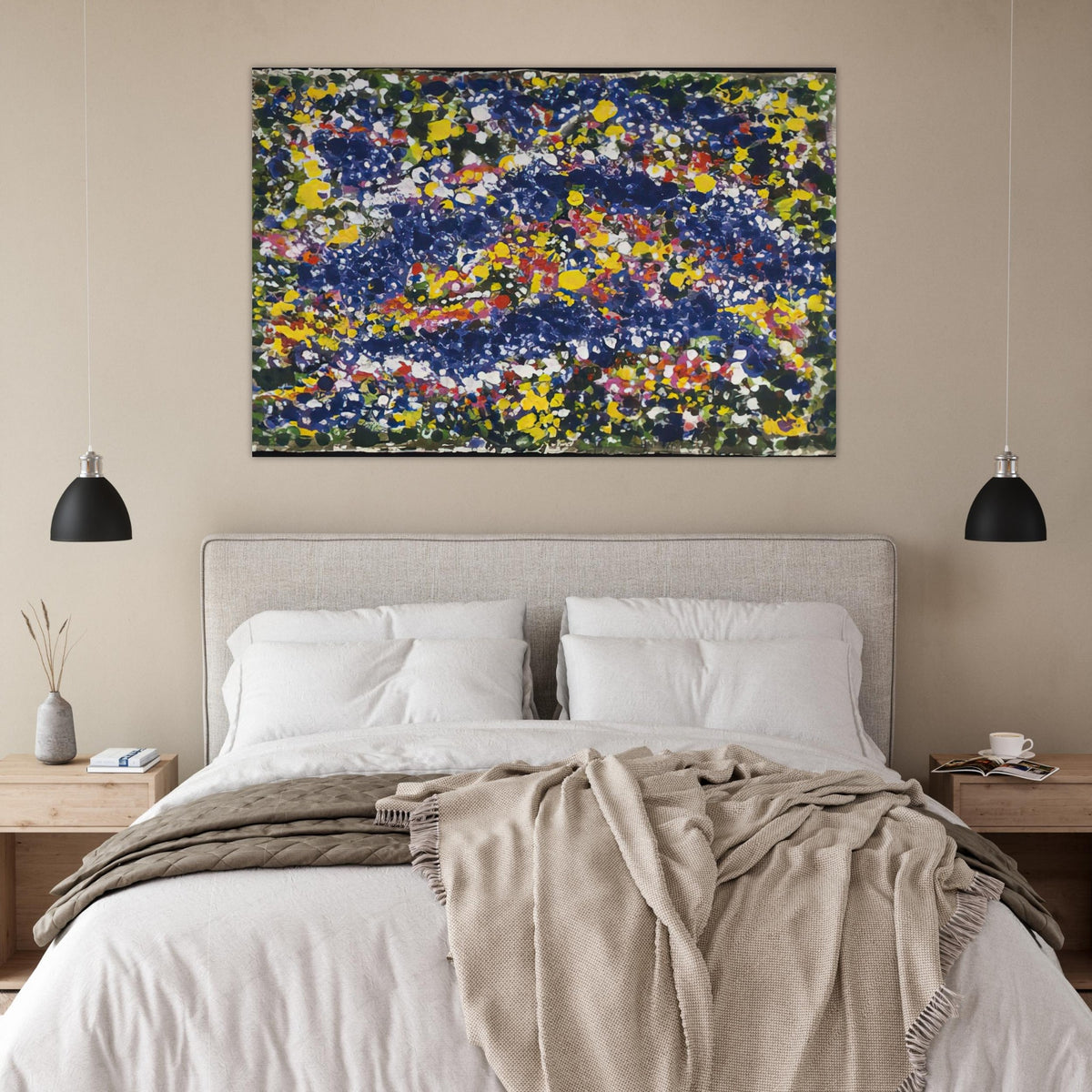 Bird in the Spring - 1992 - Richard Pousette-Dart Art Prints - 100x150 cm / 40x60″ inches | Richard Pousette-Dart Poster | Richard Pousette-Dart Prints