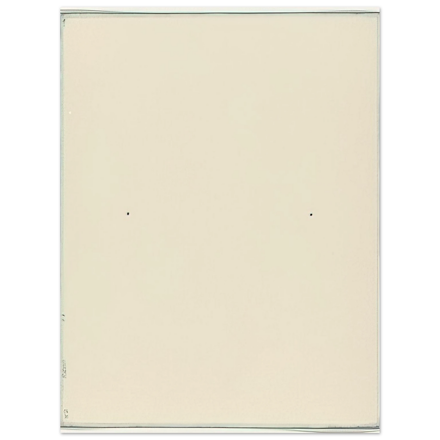 Robert Ryman - Conversion - 2003  75x100 cm / 30x40inches Fine Art Poster