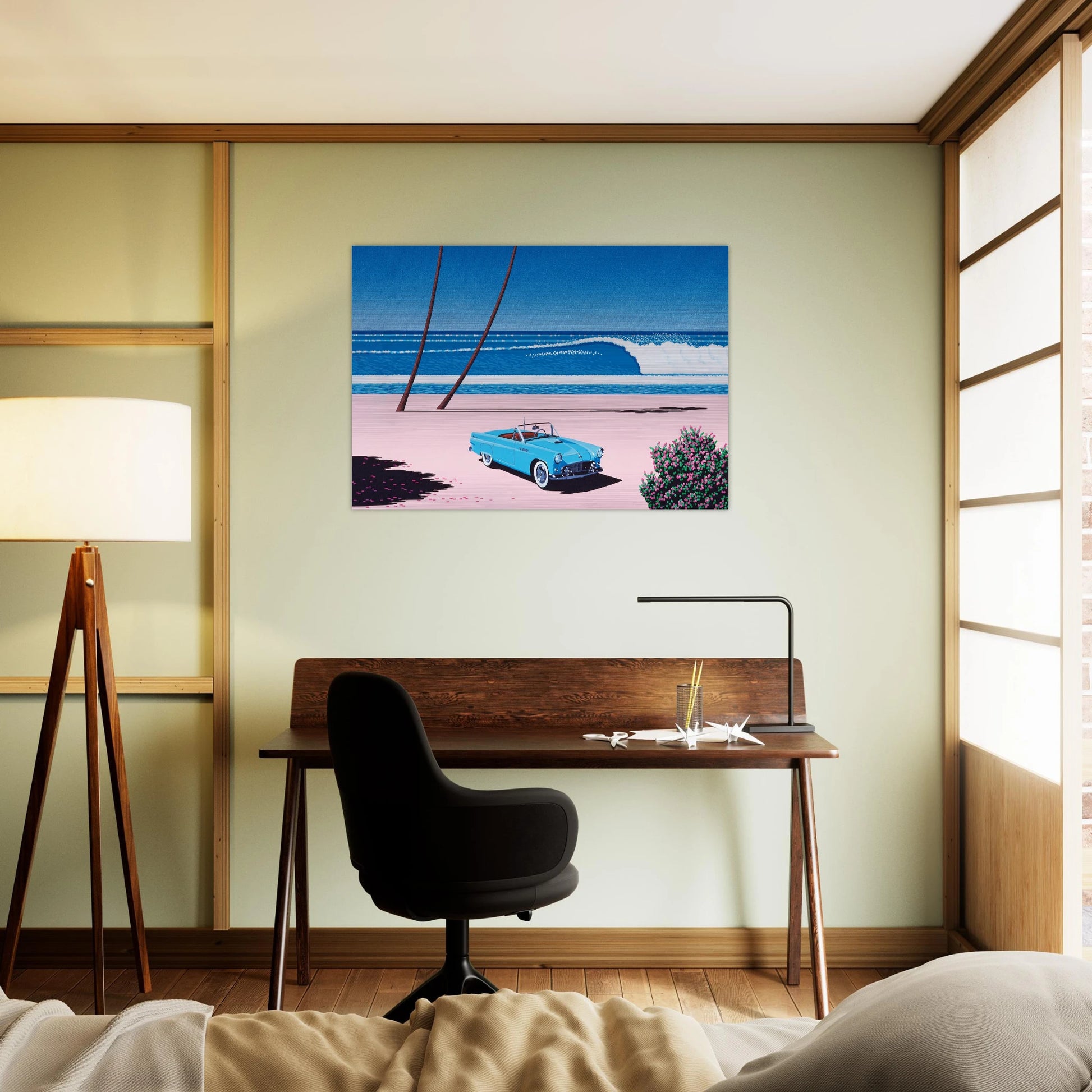EXHIBITION - Hiroshi Nagai Brushed Aluminum Print - 70x100 cm / 28x40 inches | Hiroshi Nagai Aluminum Print | Hiroshi Nagai Prints
