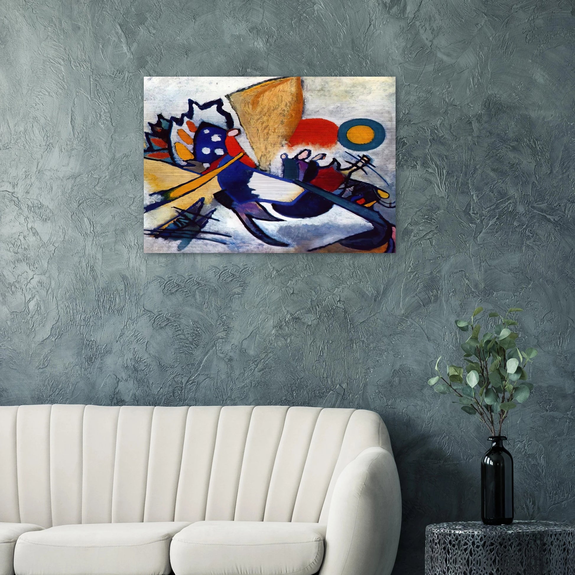 IMPROVISATION 209 1917 - Wassily Kandinsky Brushed Aluminum Print - 70x100 cm / 28x40 inches | Wassily Kandinsky Aluminum Print | Wassily Kandinsky Prints