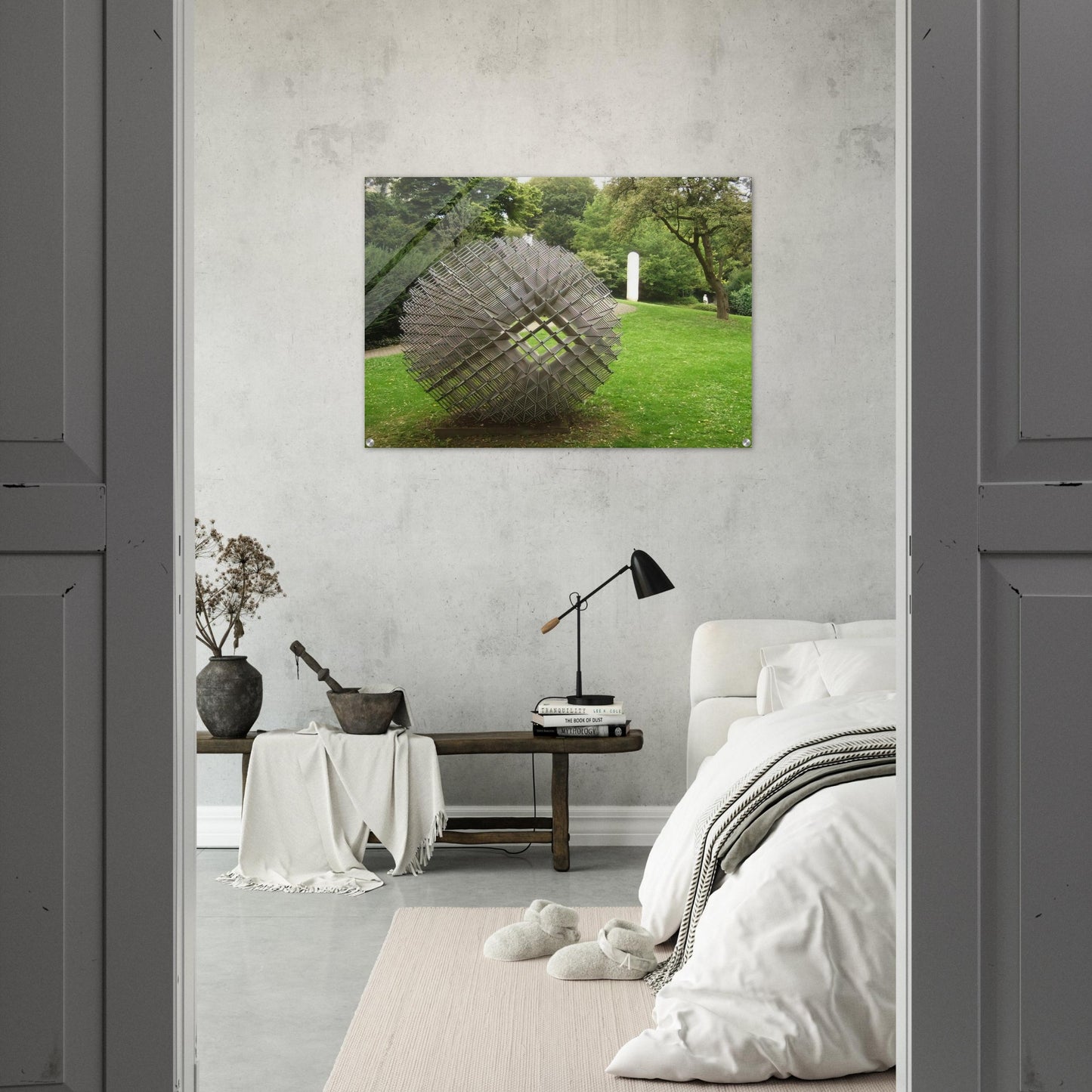Sphere - Matter - 1962 - Francois Morellet Acrylic Print - 70x100 cm / 28x40″ inches