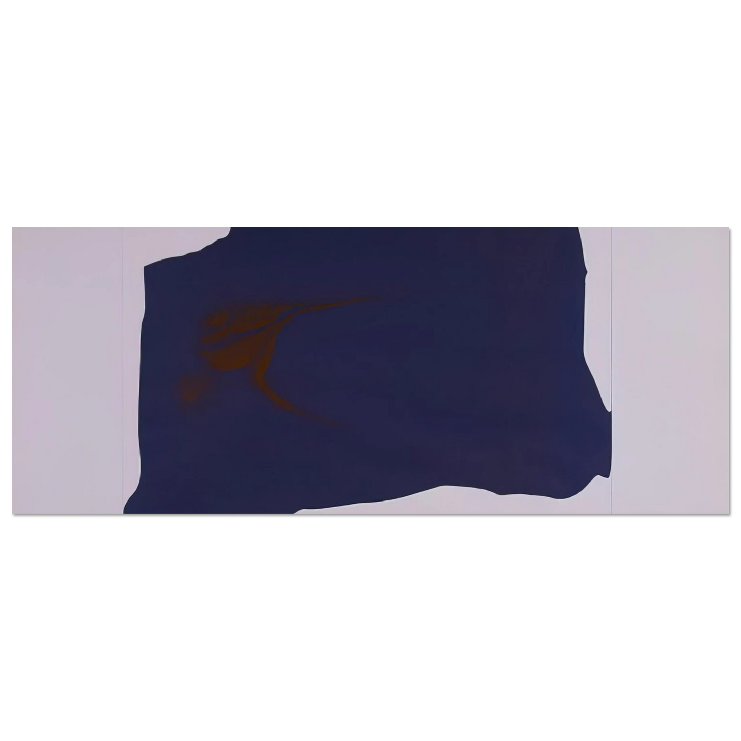 Helen Frankenthaler - Variation II on Mauve Corner - 1969 Wall art - A3 (29.7 x 42  cm) - Fine Art Poster-canvas - -