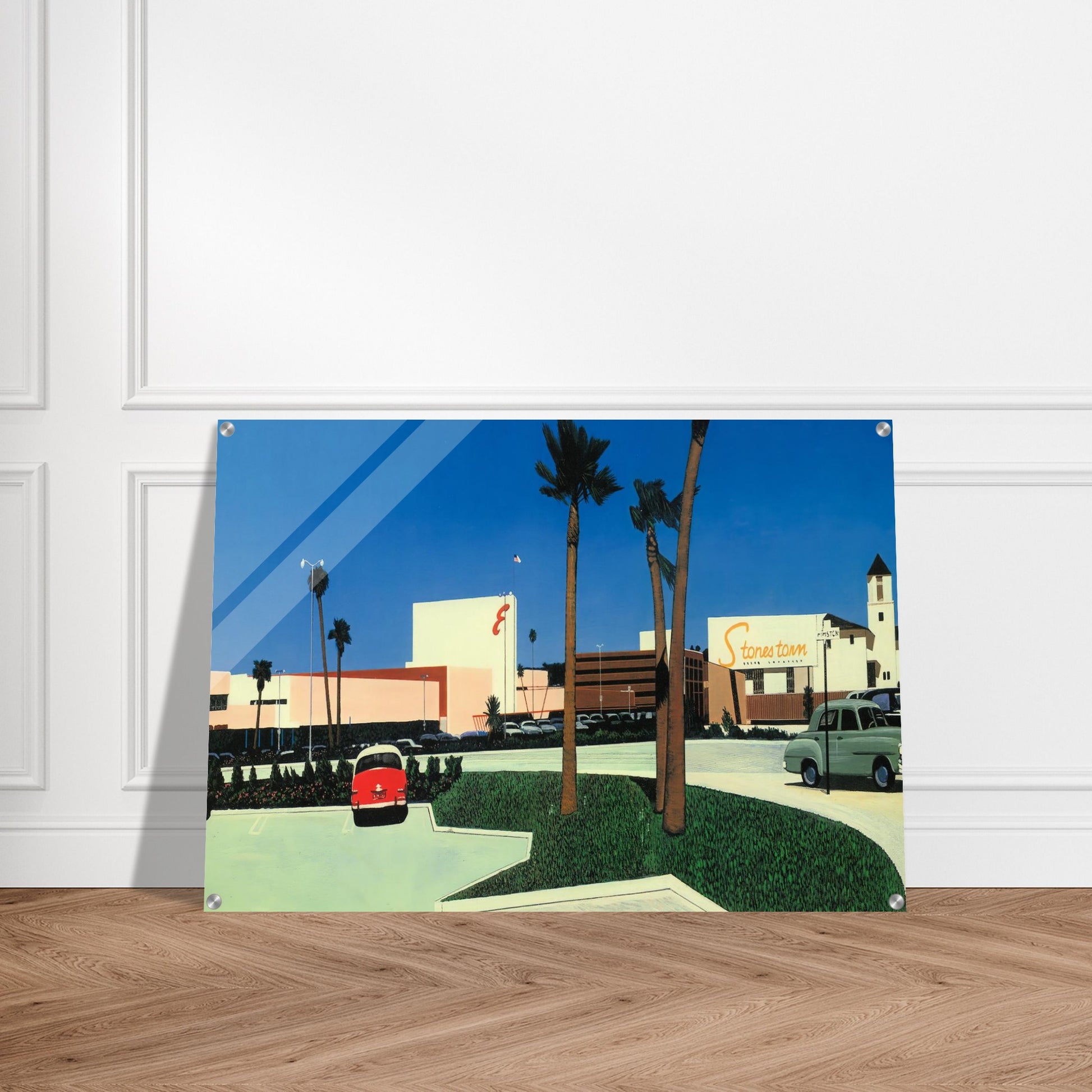 In the beginning Stonestown - Hiroshi Nagai Acrylic Print - 70x100 cm / 28x40″ inches | Hiroshi Nagai Wall Art | Hiroshi Nagai Prints