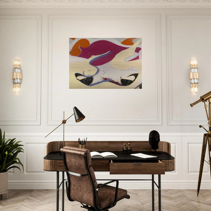 Dido - 1973 - Norman Bluhm Brushed Aluminum Print - 70x100 cm / 28x40 inches | Norman Bluhm Aluminum Print | Norman Bluhm Prints