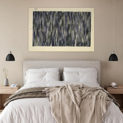 Adam's Rib - 1980 - Gene Davis Art Prints - 100x150 cm / 40x60″ inches | Gene Davis Poster | Gene Davis Prints