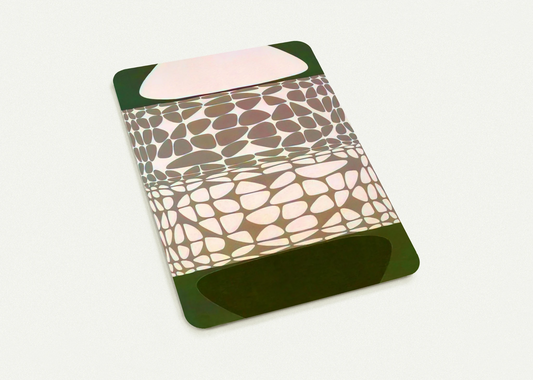 Meandres Belle-Isle - 1951 By Victor Vasarely Pack of 10 Post Cards | Victor Vasarely Post Cards | A6 (10.5 x 14.8 cm) - 4.1 x 5.8 inches