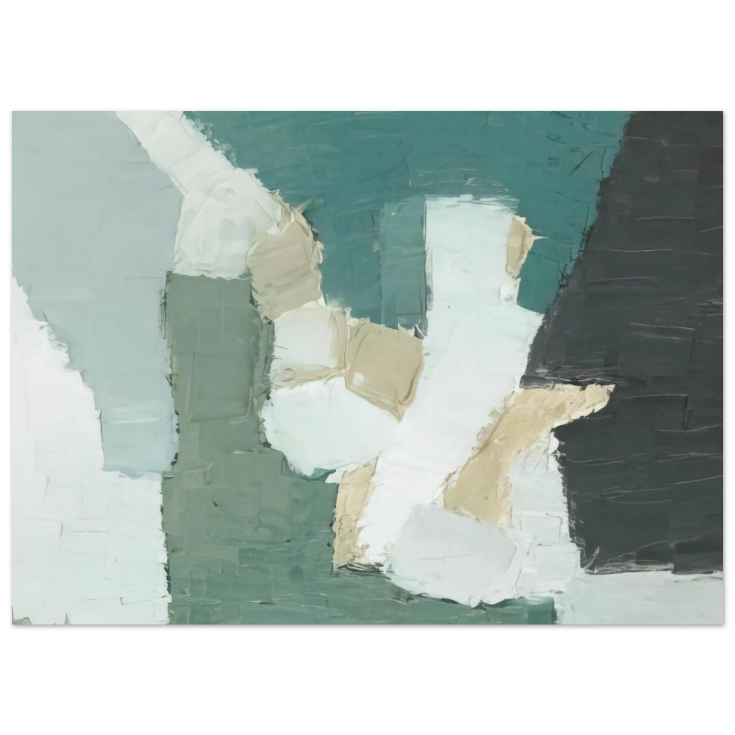 Nicolas de Stael - Composition - 1949 Fine Art Poster