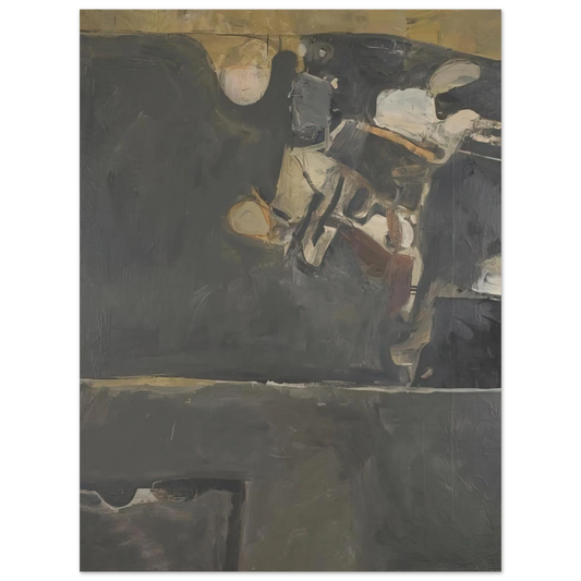 Richard Diebenkorn - Berkeley #20  75x100 cm / 30x40inches Fine Art Poster