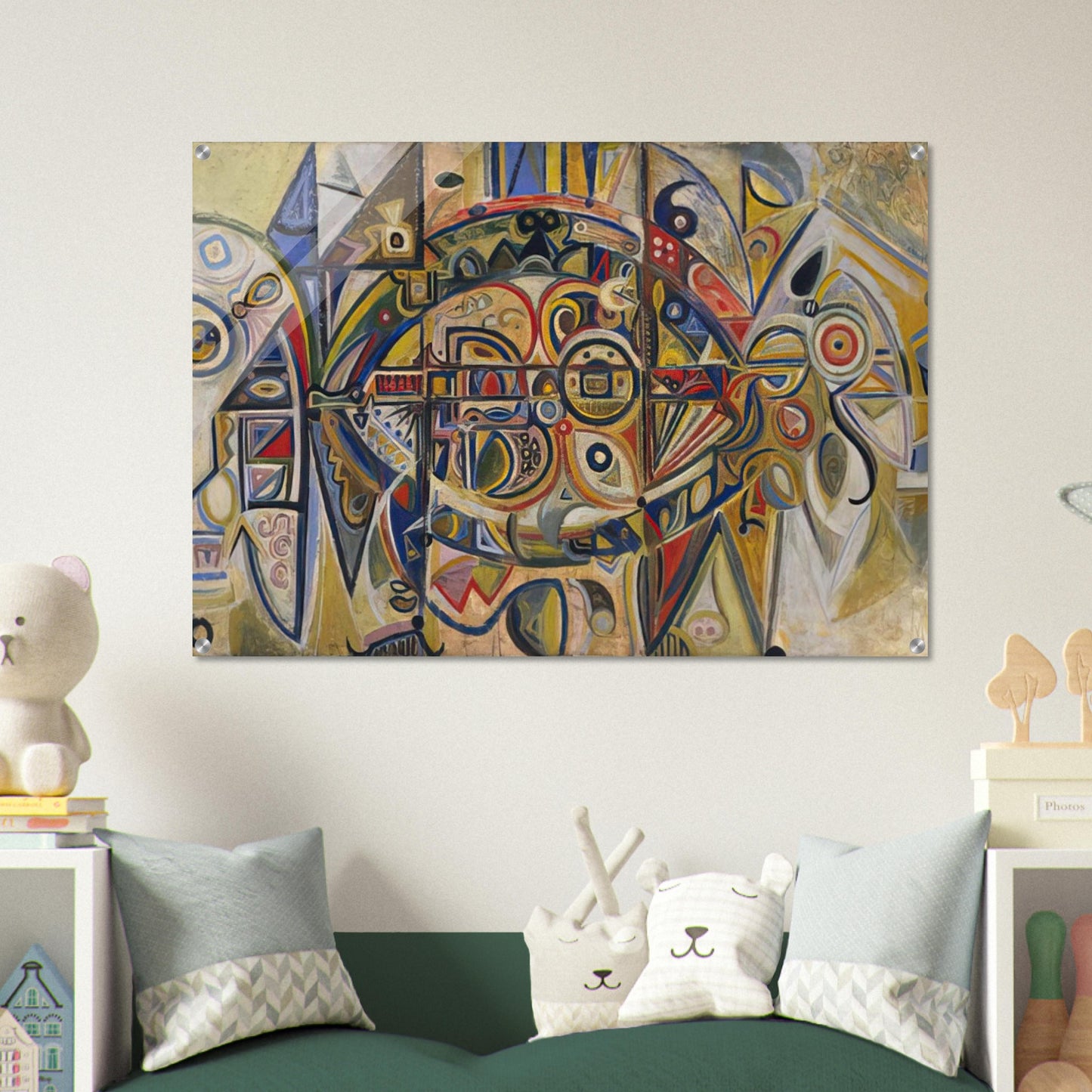 Desert - 1940 - Richard Pousette-Dart Acrylic Print - 70x100 cm / 28x40″ inches