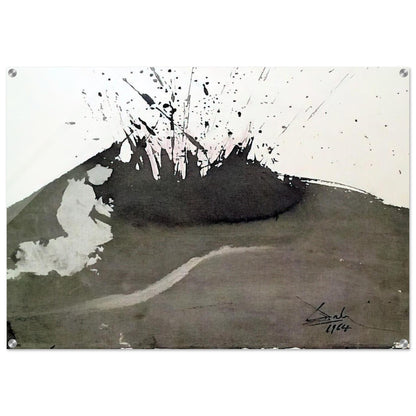 ANGELUS EXCUSSIT FLAMMAMIGNIS DANIEL 3 23 1967 - Salvador Dali Acrylic Print - 70x100 cm / 28x40″ inches | Salvador Dali Wall Art | Salvador Dali Prints