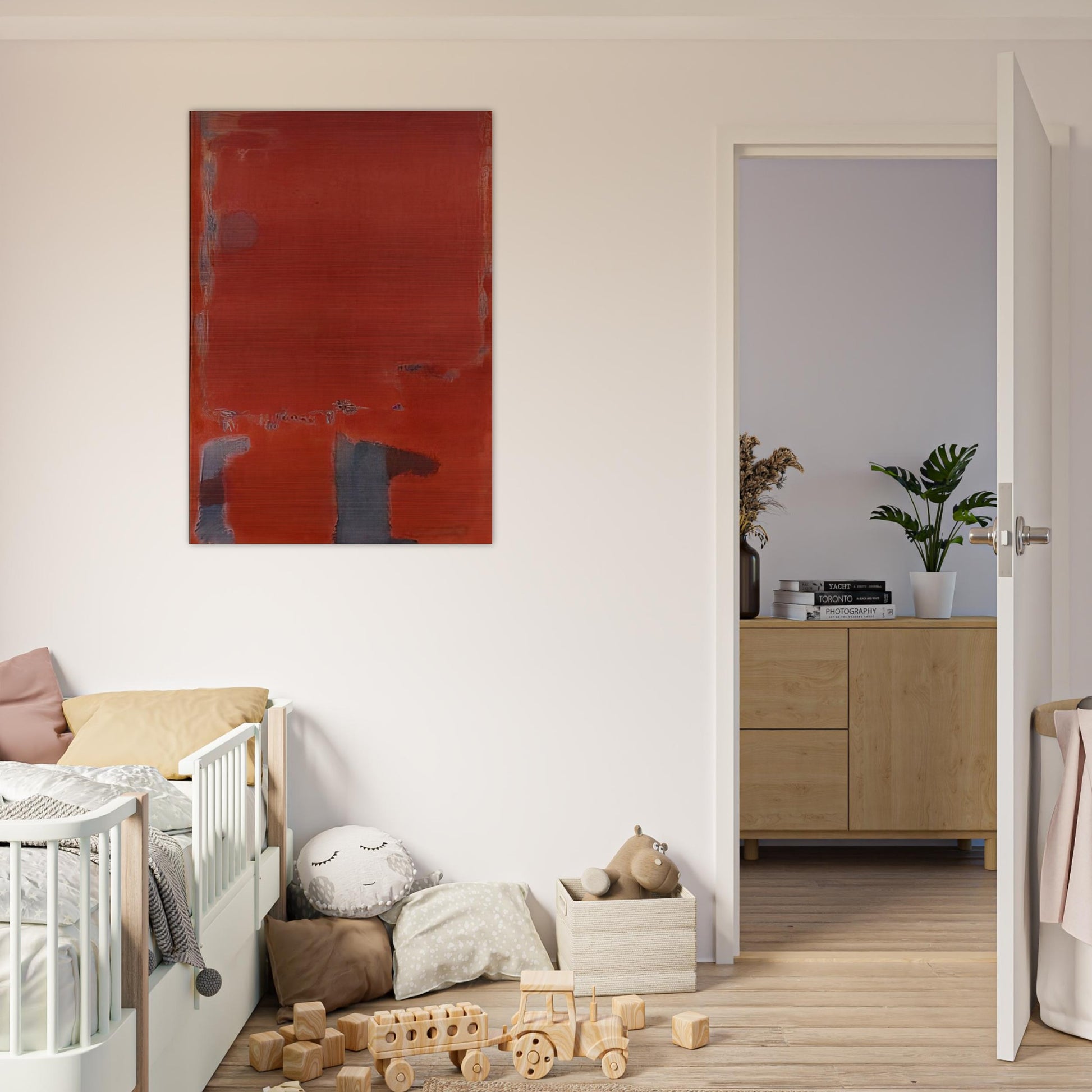 No. 21 - c.1949  New York , United States - Mark Rothko Brushed Aluminum Print - 70x100 cm / 28x40 inches | Mark Rothko Aluminum Print | Mark Rothko Prints
