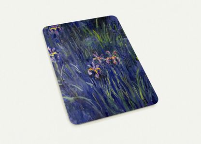 Irises 2 By claude monet Pack of 10 Post Cards | claude monet Post Cards | A6 (10.5 x 14.8 cm) - 4.1 x 5.8 inches