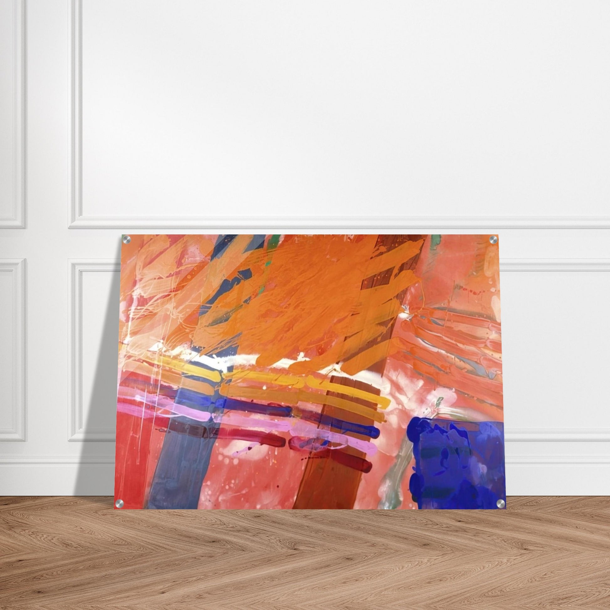 Renfrew - 1983 - Albert Irvin Acrylic Print - 70x100 cm / 28x40″ inches