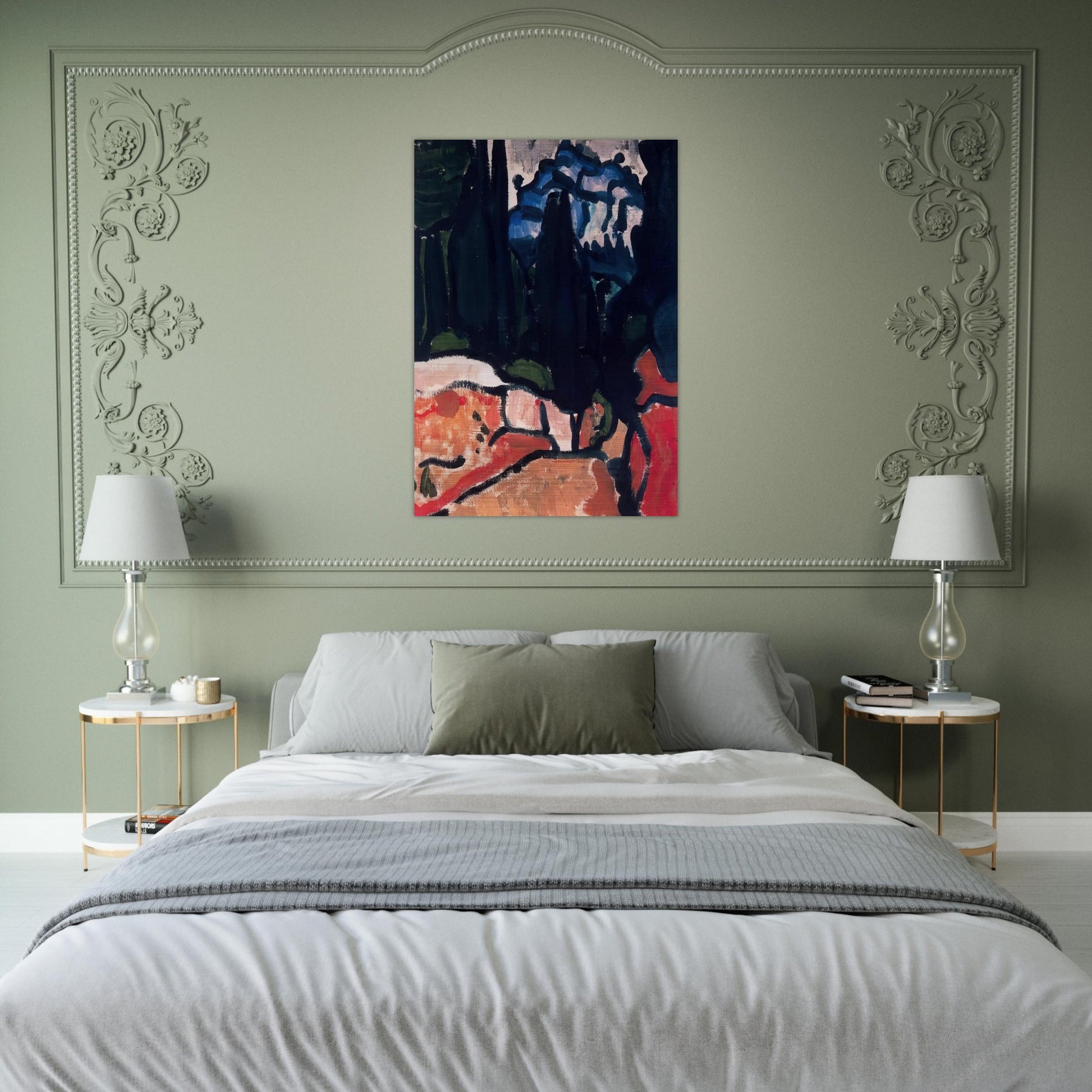 NOT DETECTED 256142 - Andre Derain Brushed Aluminum Print - 70x100 cm / 28x40 inches | Andre Derain Aluminum Print | Andre Derain Prints